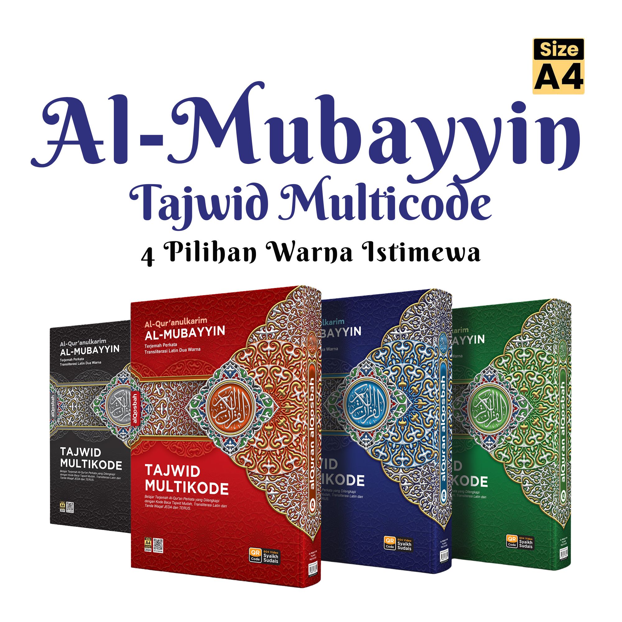 Al-Qur'an Al-Mubayyin Tematik Multicode (Size A4)