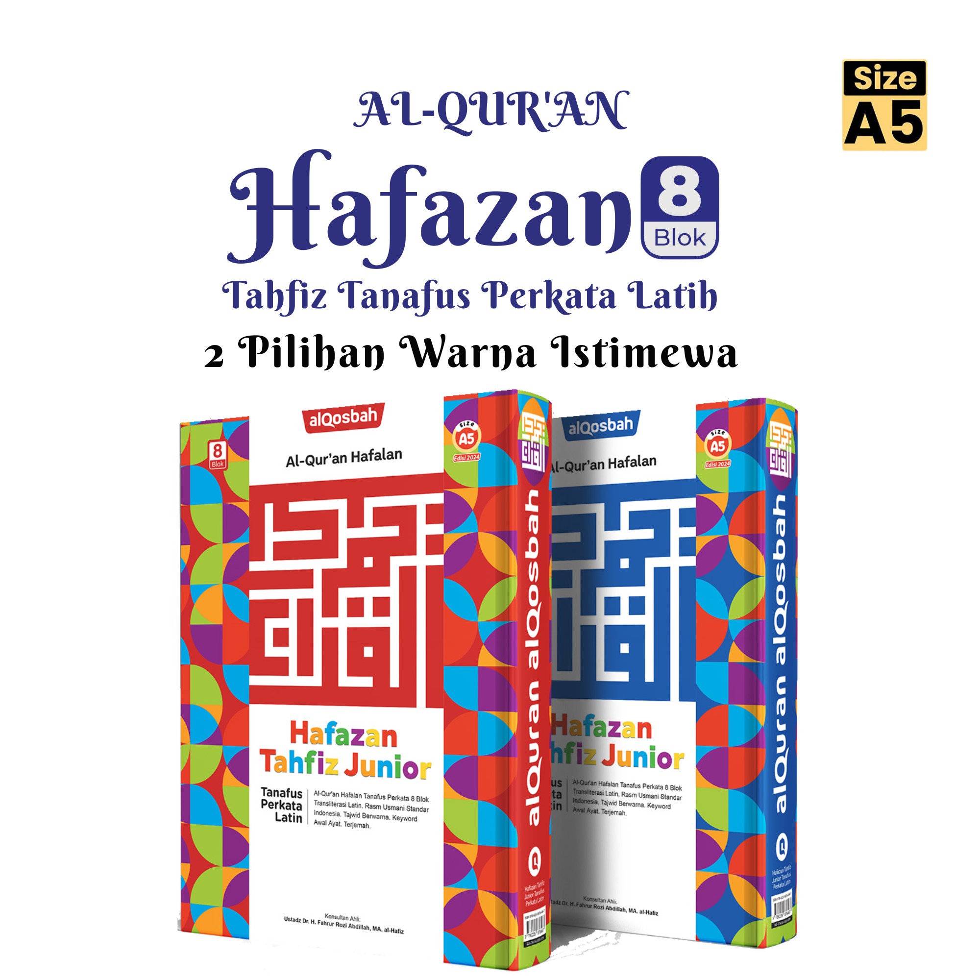 Al-Quran Hafazan Tahfiz Junior Tanafus Perkata Latin (Size A5)