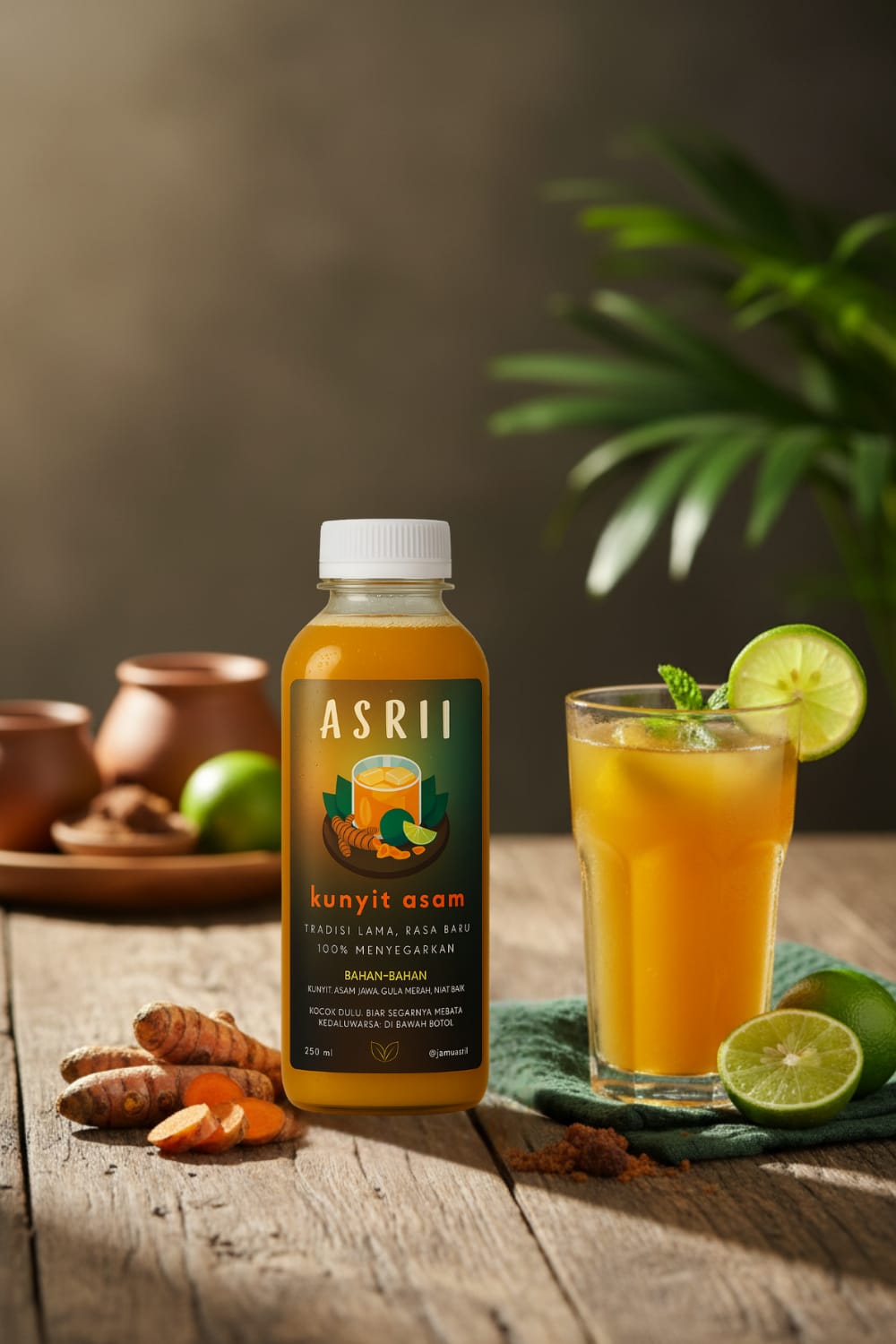 Jamu Kunyit Asam Siap Minum 250 ML
