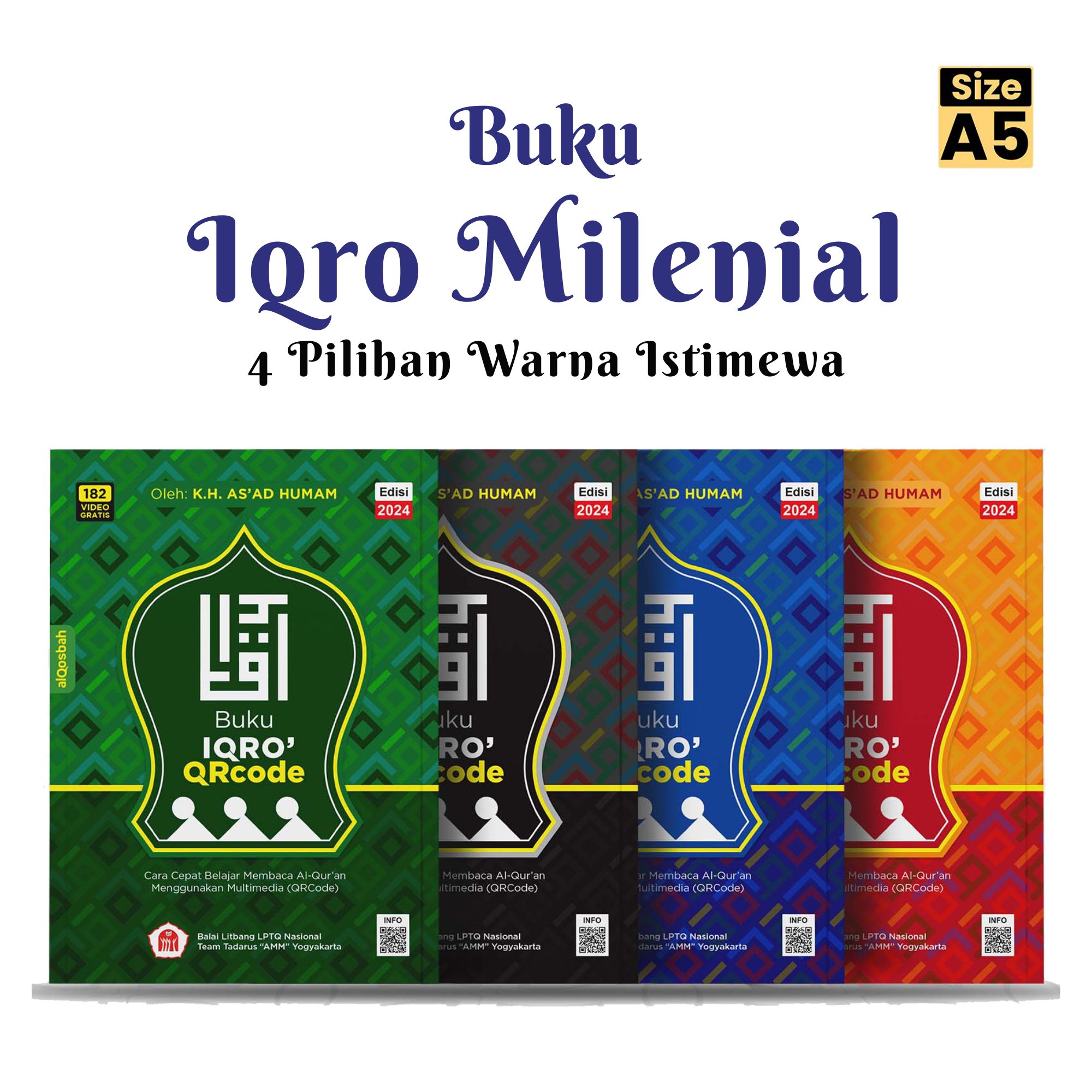 Iqro Milenial (Size A5)